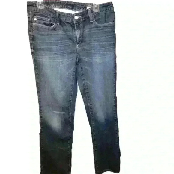 Eddie Bauer Woman's curvy slim straight jeans sz 10 - Picture 1 of 5